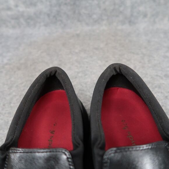 Easy Spirit Shoes Womens 6.5 Slip On Casual Moc Leather Black Comfort Work Walk - Picture 12 of 13